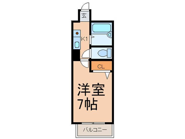 アメニティー泉の物件間取画像